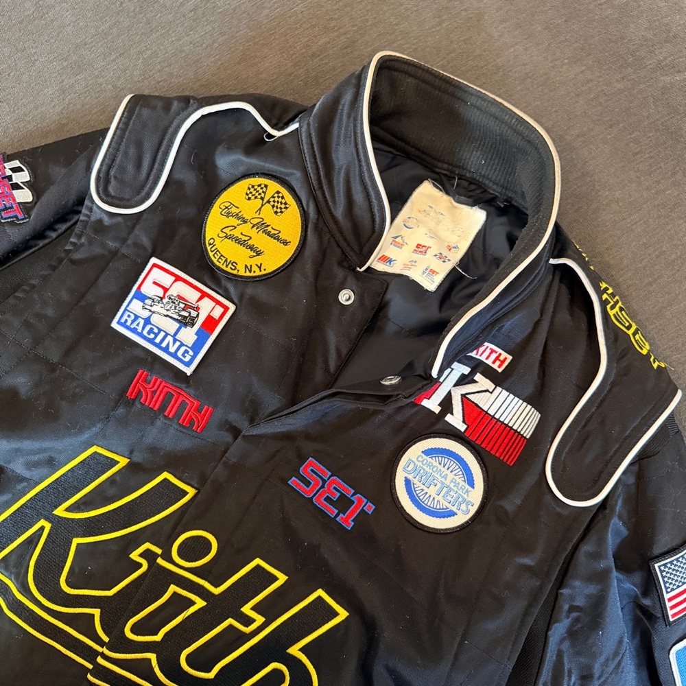 Kith Black Racing Jacket SS18 - Picture 2 of 3